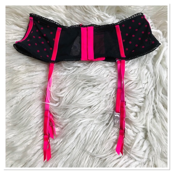 NWT Victoria’s Secret Sexy Little Things Garter Belt Hot Pink XS/S - Picture 5 of 10